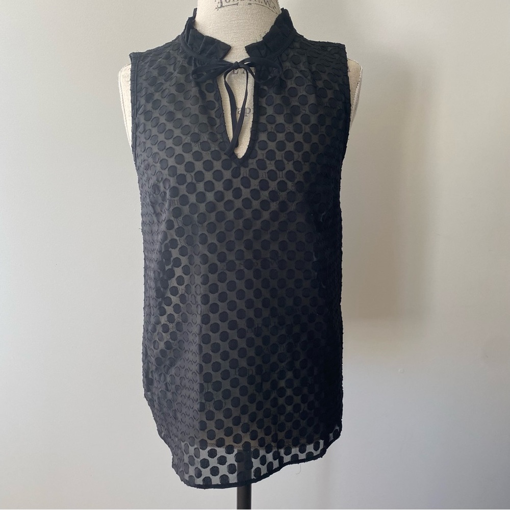 ModCloth Dotted Blouse